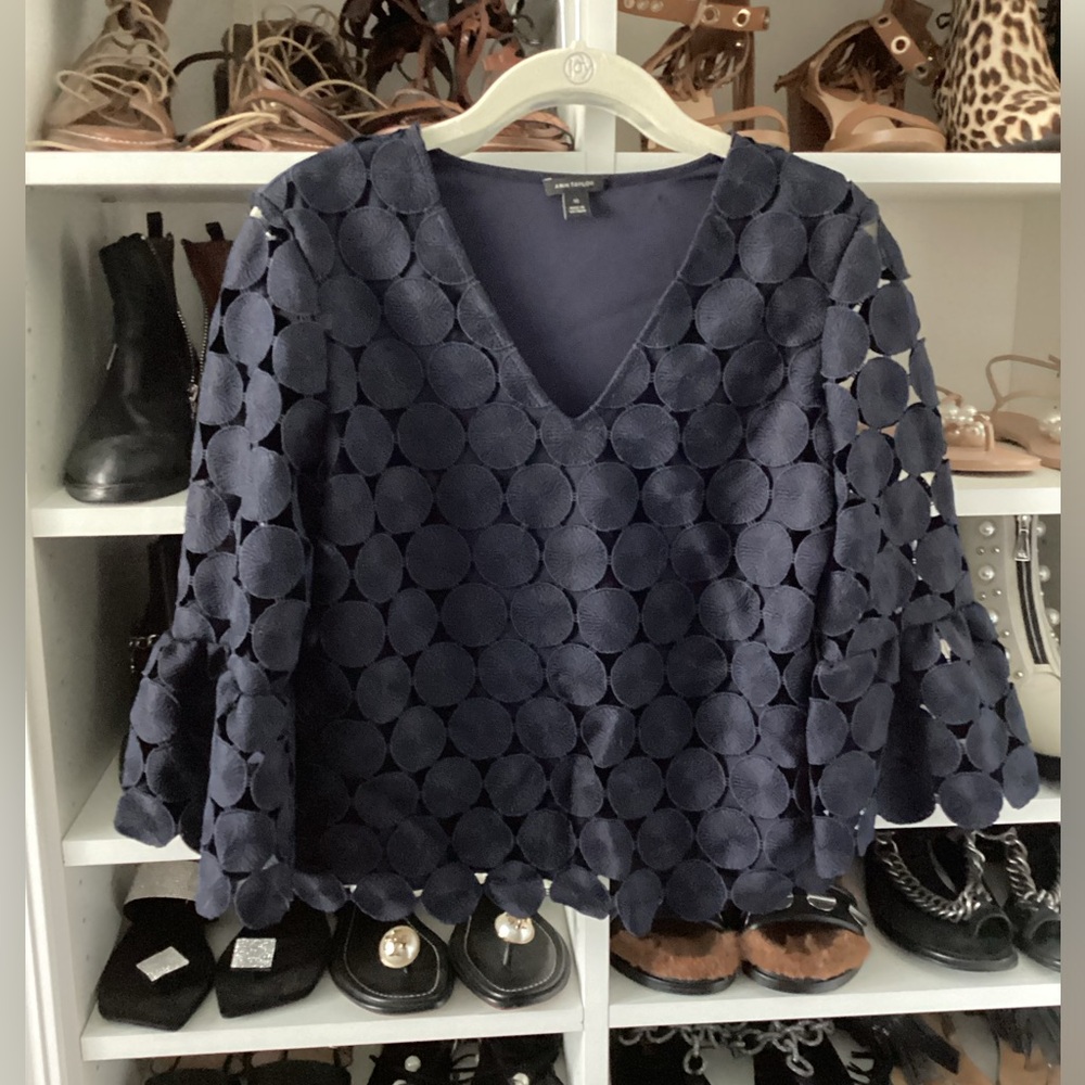 Ann Taylor navy top
